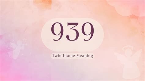 939 angel number twin flame reunion|Angel Number 939 Meaning & Twin Flame Reunion